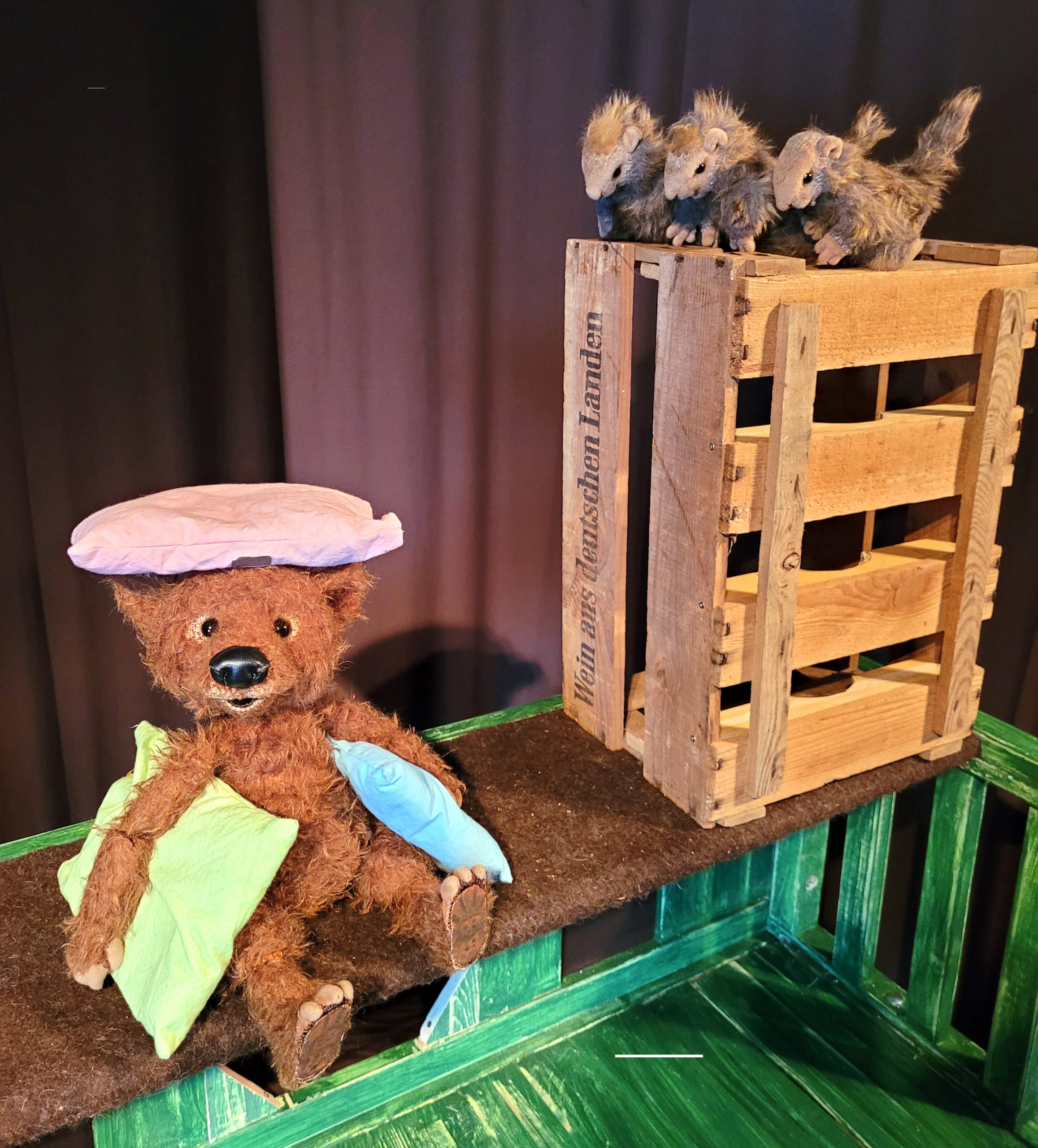 Figurentheater Pantaleon: Der Bär hat es schwer