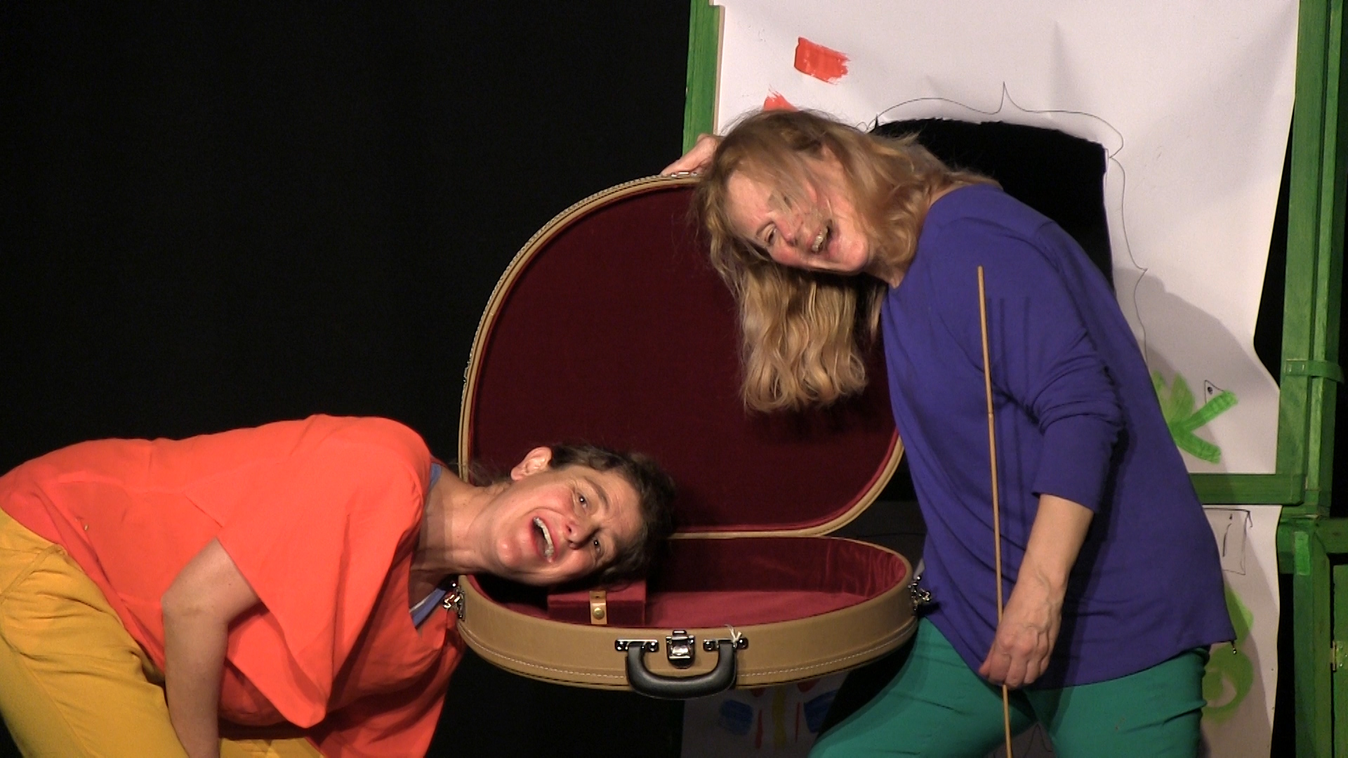 Kindertheater im Fraunhofer: Das Krokodil aus dem Koffer